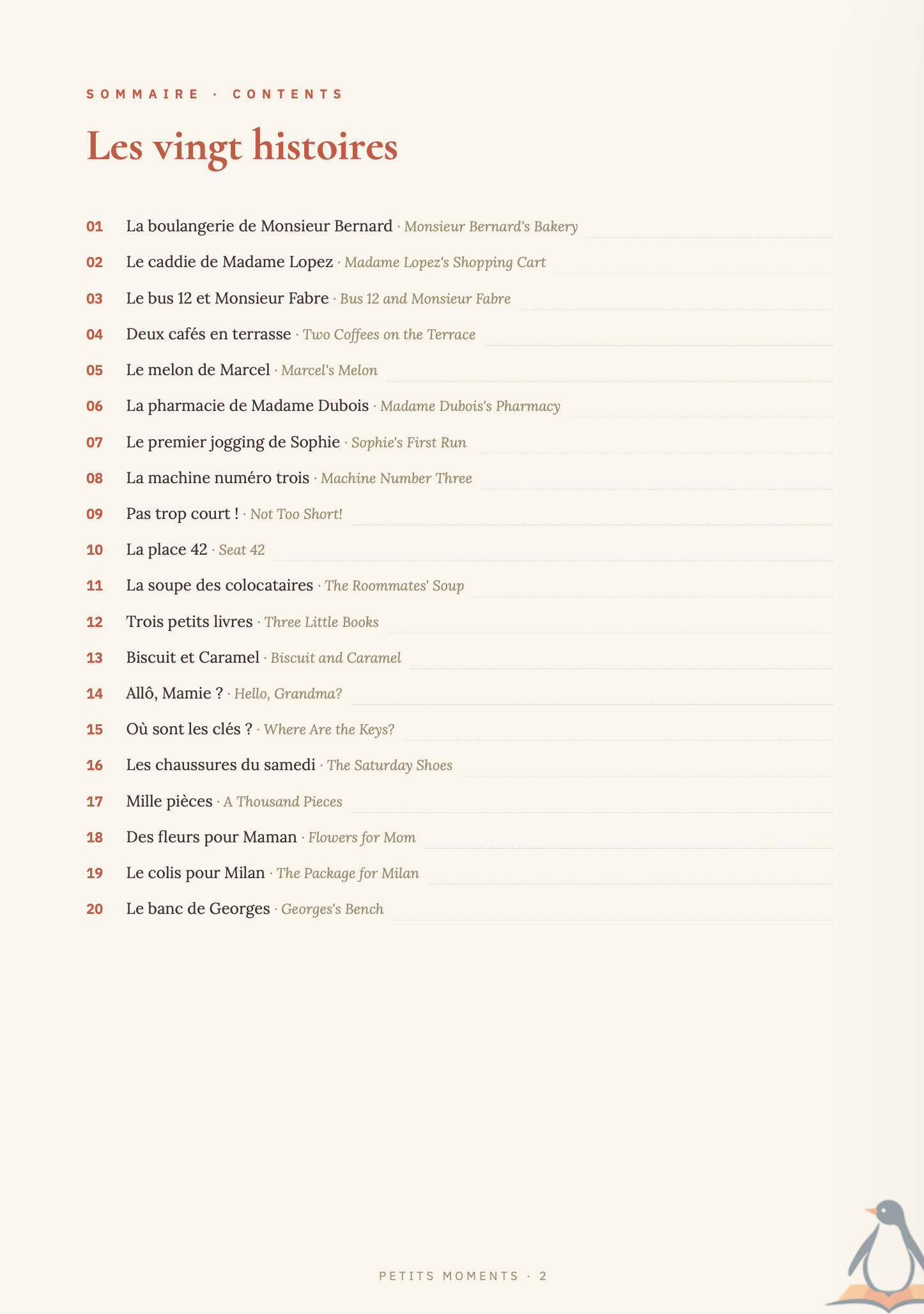 Petits Moments — 20 Everyday French Conversations for Beginners (Bilingual eBook, PDF)